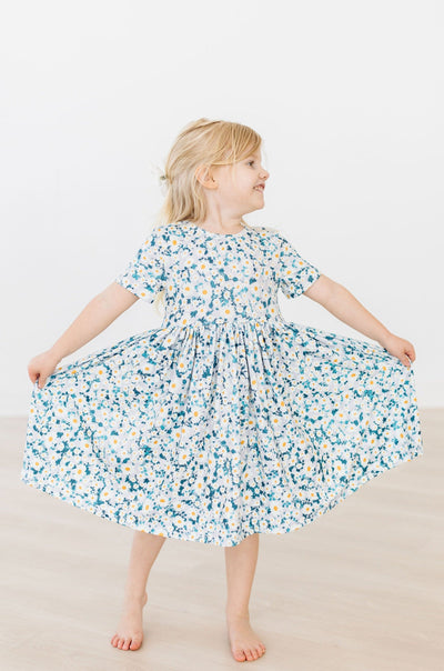 Mila & Rose:  Oopsie Daisy S/S Twirl Dress SHIPS SEPARATELY