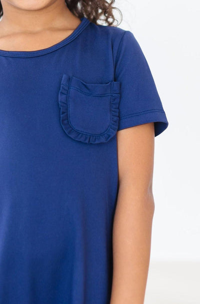 Mila & Rose:  Navy T-Shirt Dress SHIPS SEPARATELY