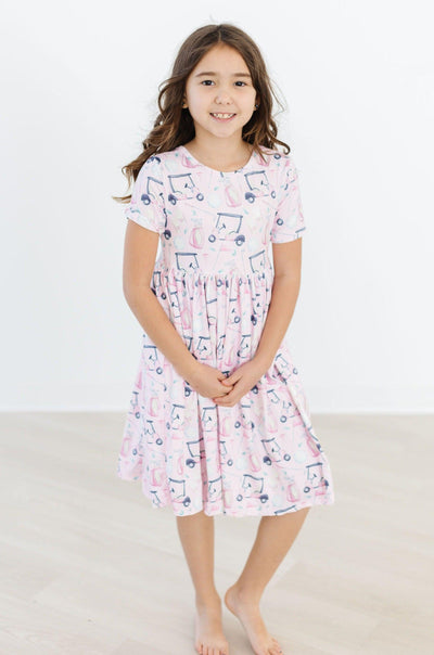 Mila & Rose:  Tee Time S/S Pocket Twirl Dress SHIPS SEPARATELY
