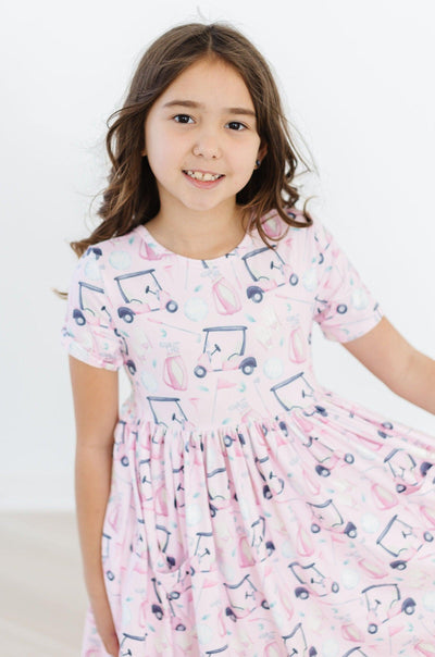 Mila & Rose:  Tee Time S/S Pocket Twirl Dress SHIPS SEPARATELY