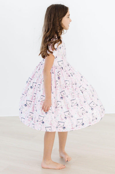 Mila & Rose:  Tee Time S/S Pocket Twirl Dress SHIPS SEPARATELY