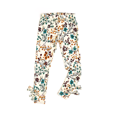 Gigi and Max Bow Leggings: Maren Floral