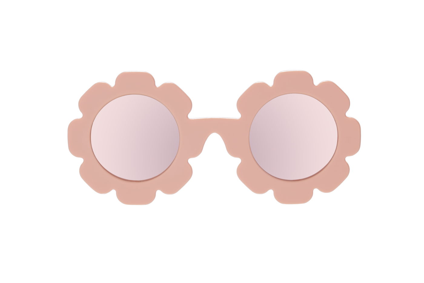 Polarized Babiators: Peach Keen Flowers