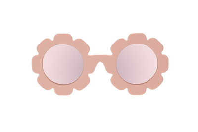 Polarized Babiators: Peach Keen Flowers