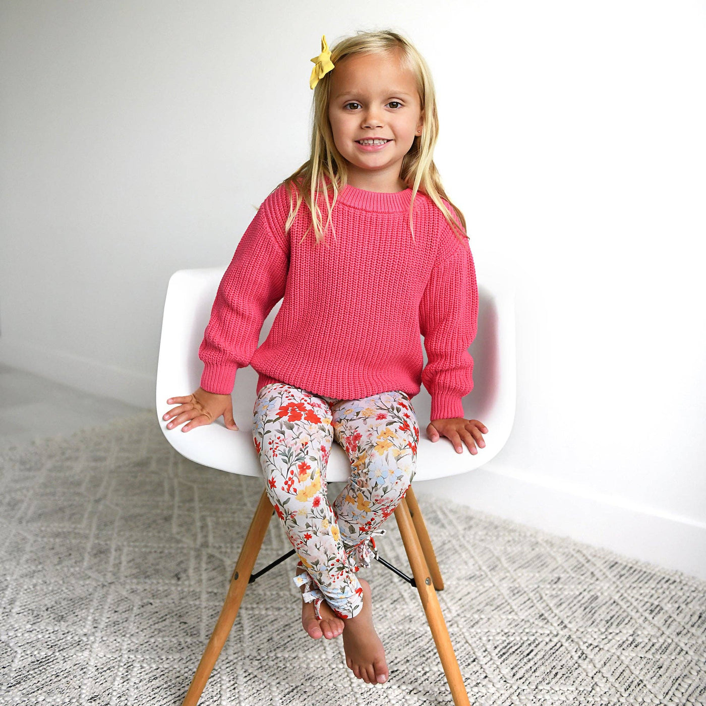 Gigi and Max Bow Leggings: Lottie