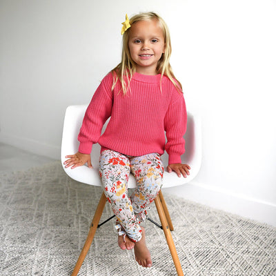Gigi and Max Bow Leggings: Lottie