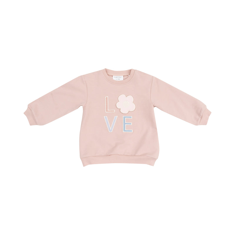 Angel Dear Oversize Sweatshirt and Leggings: Daisy Pop
