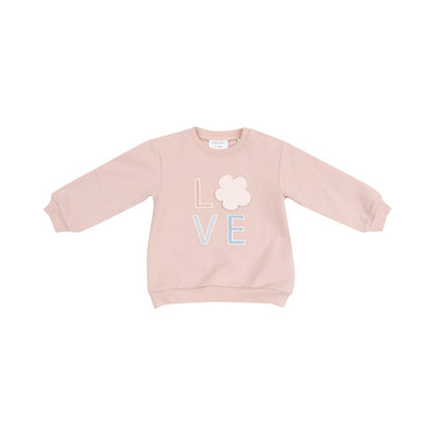Angel Dear Oversize Sweatshirt and Leggings: Daisy Pop