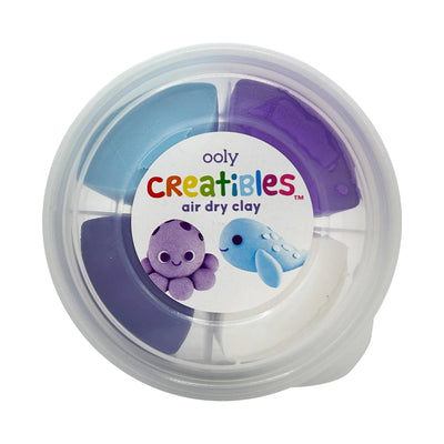 OOLY Creatibles D.I.Y. Air-Dry Clay Kit: Ocean BFFs