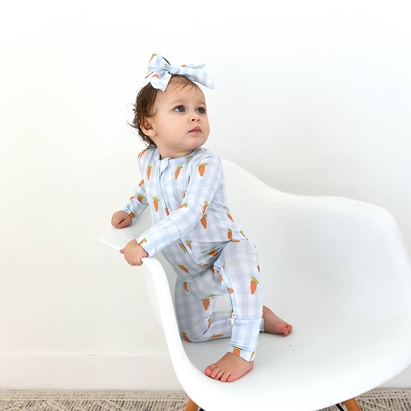 Gigi and Max: Henry Carrot Gingham Zip