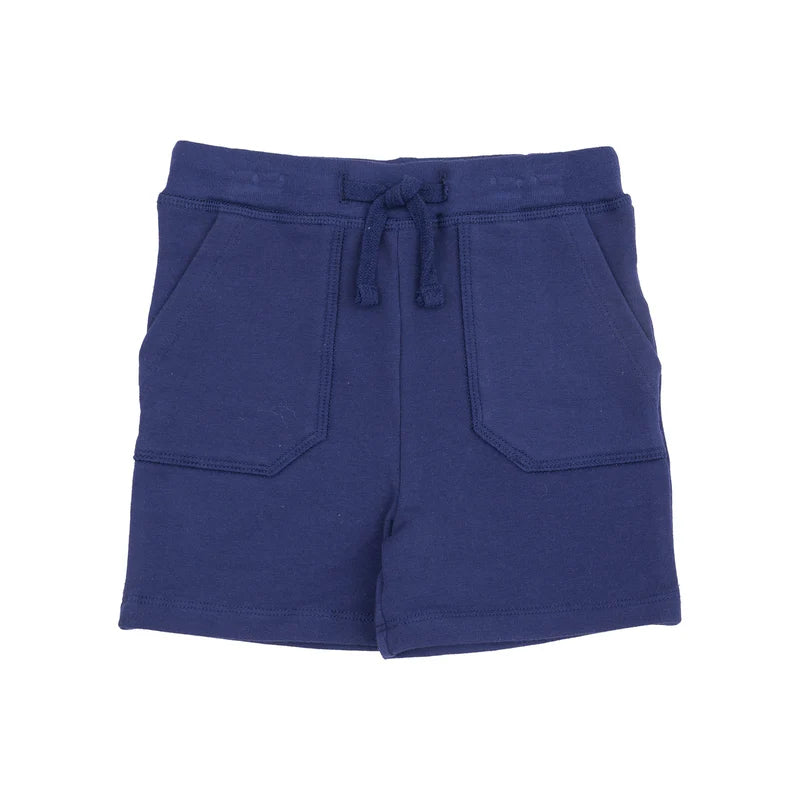 Angel Dear Everyday Shorts: Navy French Terry