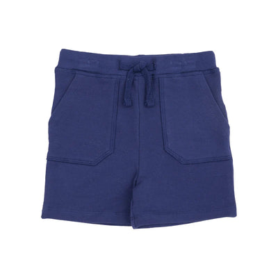 Angel Dear Everyday Shorts: Navy French Terry