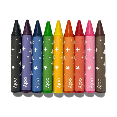 OOLY Carry Along Crayons & Coloring Book Kit: Unicorn Pals