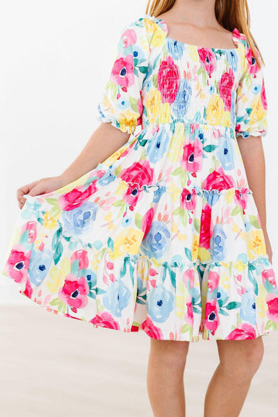 Mila & Rose:  Rosie Smocked Ruffle Dress SHIPS SEPARATELY