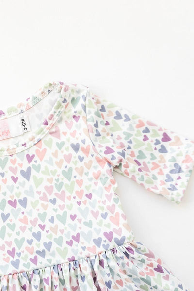 Mila & Rose:  One in a Million 3/4 Sleeve Twirl Bodysuit SHIPS SEPARATELY