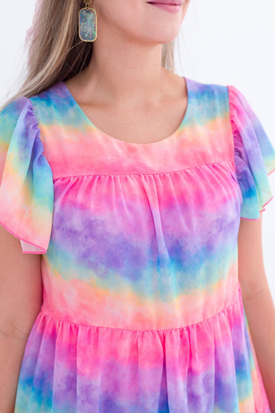 Birdie Bean Women's Chiffon Dress: Jemma
