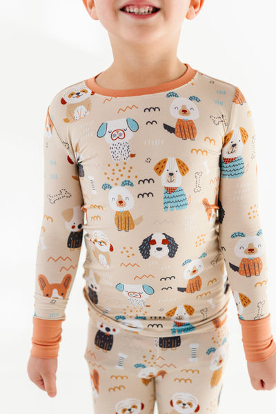 KiKi + Lulu Pajama Set: Dogs Pajama Pawty