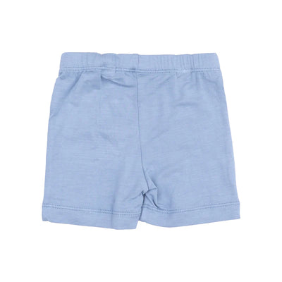 Angel Dear Loungewear Short Set: Blue Whales