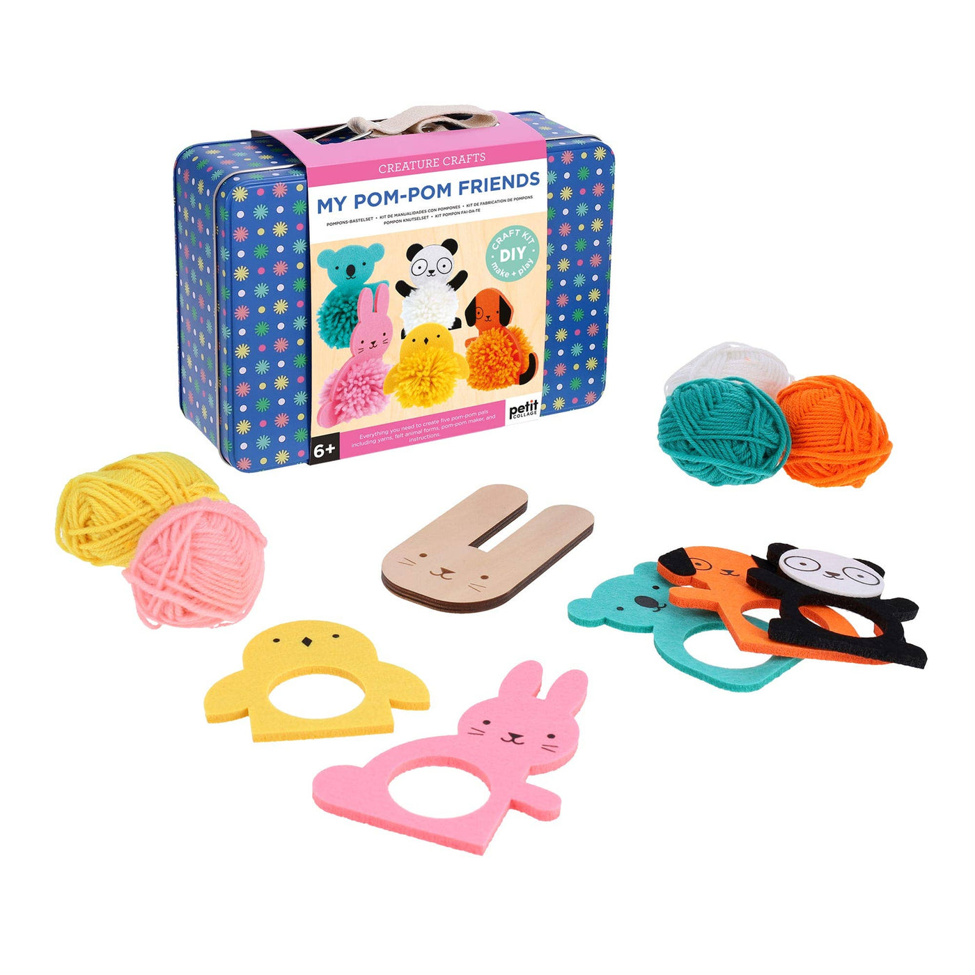 Mudpuppy: Creature Crafts: My Pom-Pom Friends