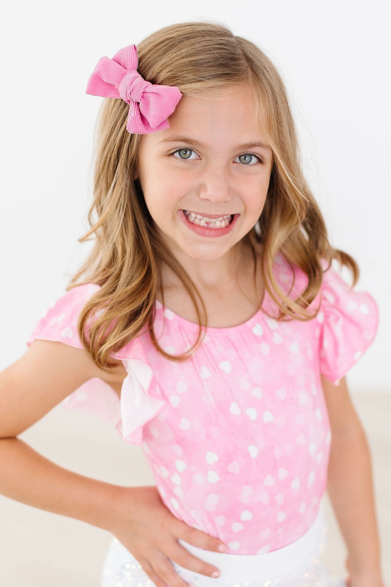 Mila & Rose:  Shine Bright S/S Flutter Sleeve Leotard SHIPS SEPARATELY