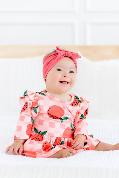 Mila & Rose:  SALE Apple Orchard Twirl Flutter Bodysuit SHIPS SEPARATELY