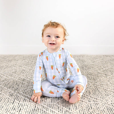 Gigi and Max: Henry Carrot Gingham Zip