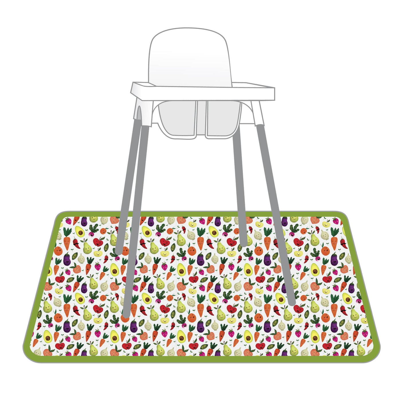 Bapron Splash Mat: Market Fresh