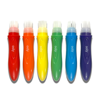 OOLY: Easy Squeezy Squeezable Poster Paint Brushes