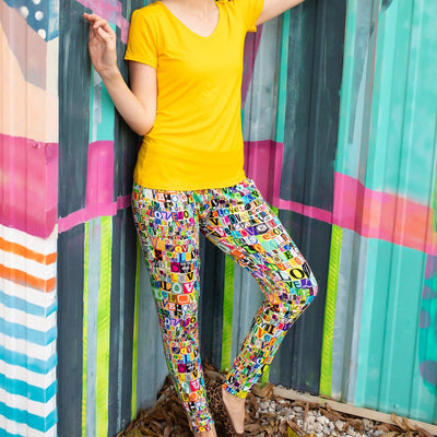 Muse Threads: Love Letters Women's Lounge Joggers