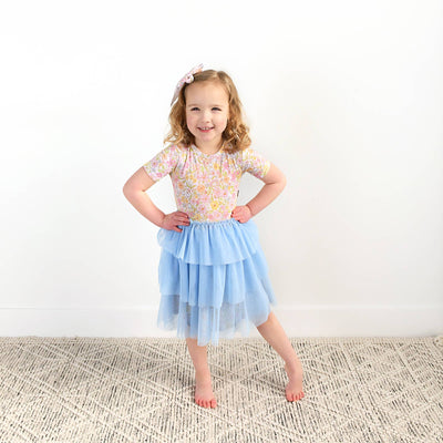 Gigi and Max: Kennedy Floral Tulle Tutu Dress