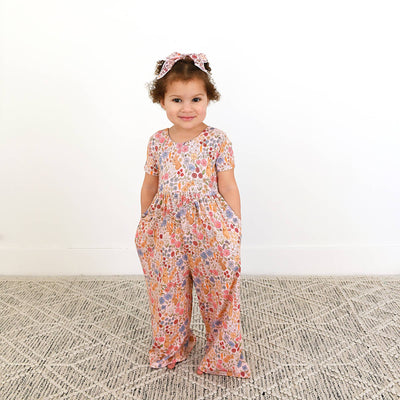 Gigi and Max: Meadow Floral Bunny Romper