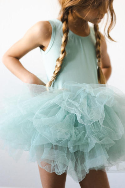 Mila & Rose:  Sage Tank Tutu Leotard SHIPS SEPARATELY
