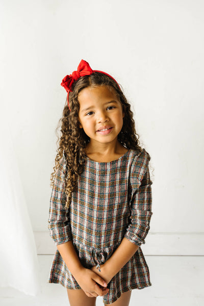 Baby Bling Bows Fab Headband: Navy