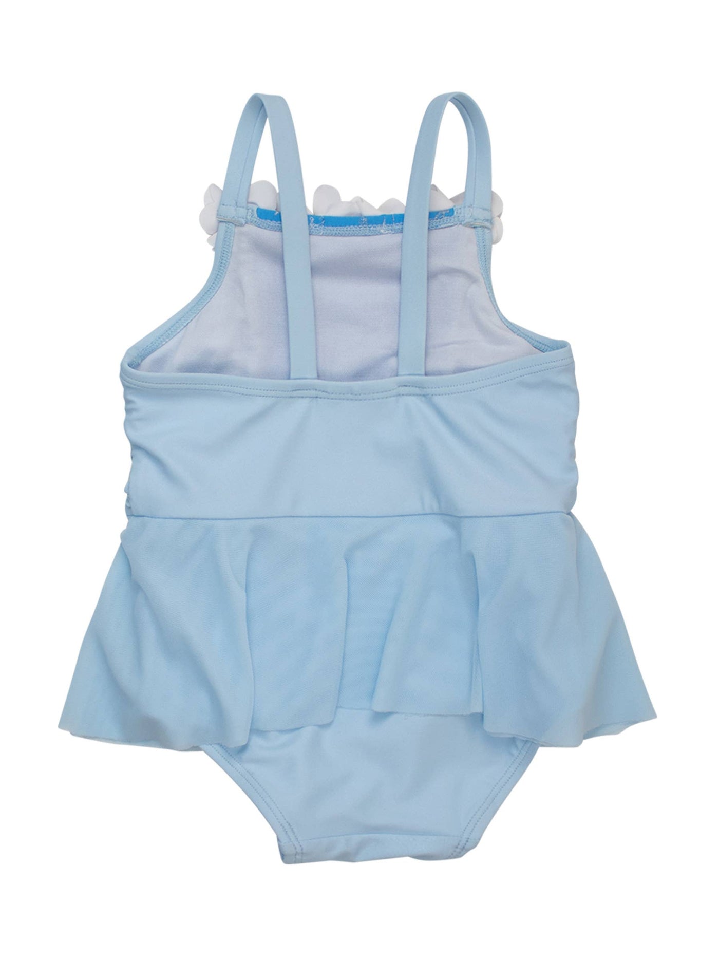 RuffleButts One Piece Swimsuit: Glass Slipper