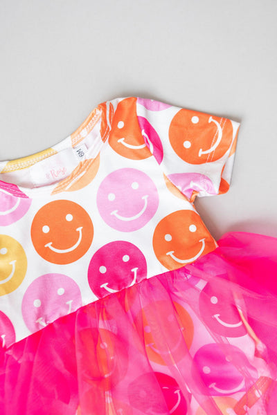 Mila & Rose:  Don't Worry, Be Hippy Tutu Bodysuit SHIPS SEPARATELY