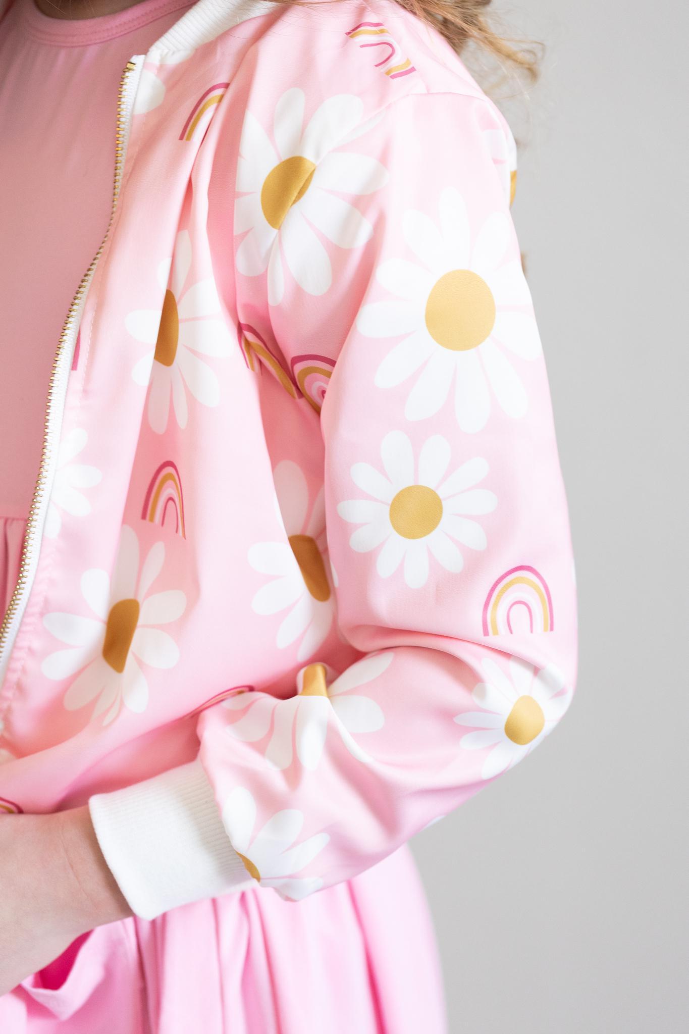 Mila & Rose:  You are My Sunshine Satin Jacket SHIPS SEPARATELY