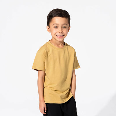Bellabu Bear Oversized T-Shirt: Latte