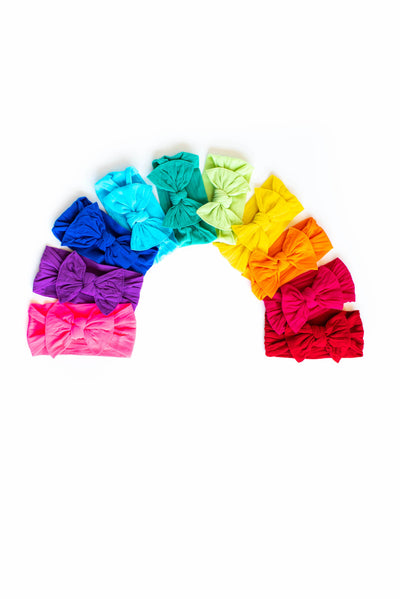 Baby Bling Bows The Knot Headwrap: Plum