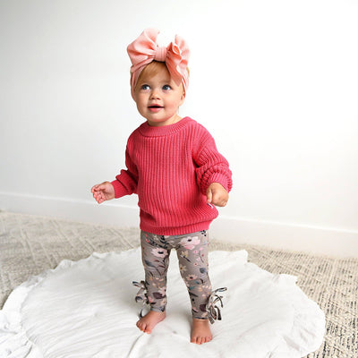 Gigi and Max Sweater: Deep Pink