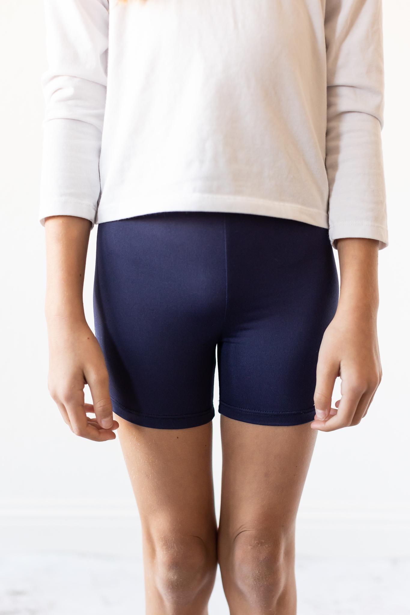 Mila & Rose:  Navy Twirl Shorts SHIPS SEPARATELY