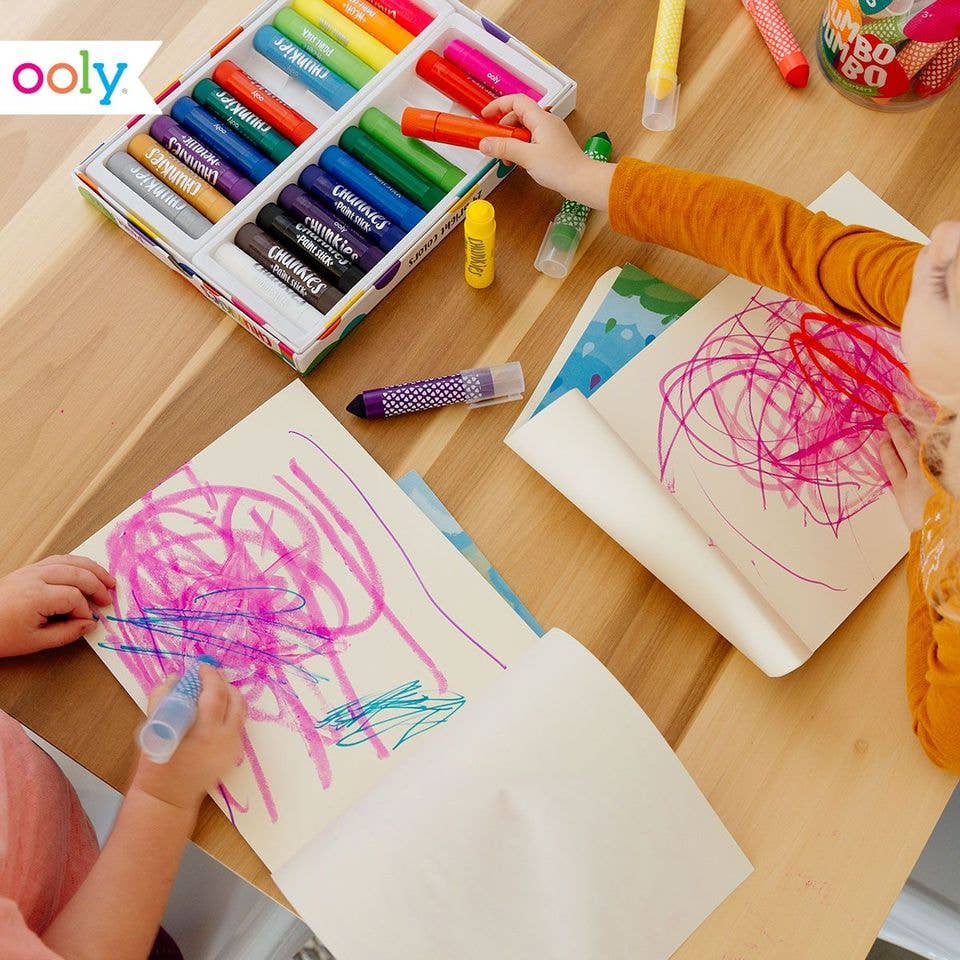 OOLY Chunkies Paint Sticks Set of 24: Variety Pack