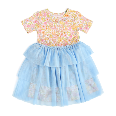 Gigi and Max: Kennedy Floral Tulle Tutu Dress