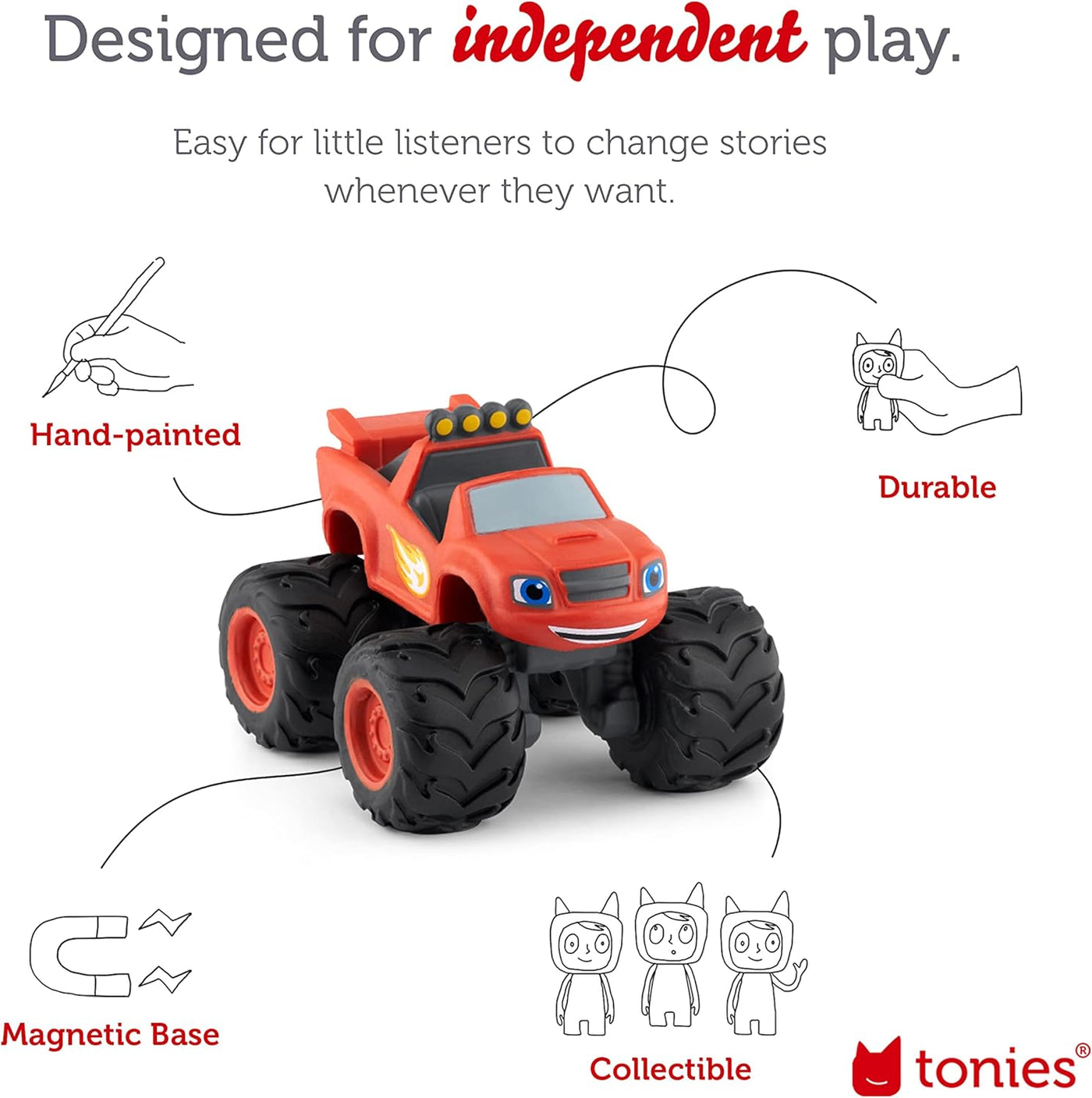 Tonies Disney Audio Play Character: Blaze and the Monster Machines