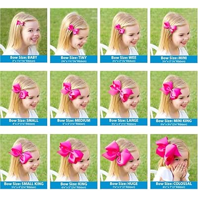 Wee Ones Hair Bow: Tennis Rackets