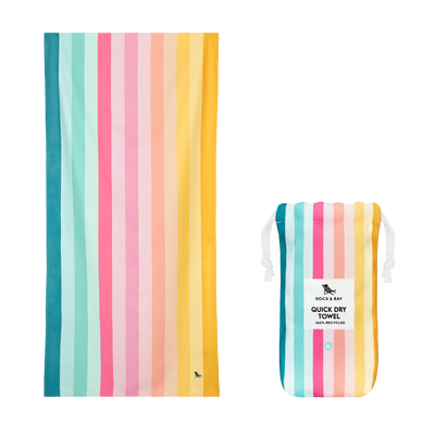 Dock & Bay Quick Dry Towel: Coastal Candy
