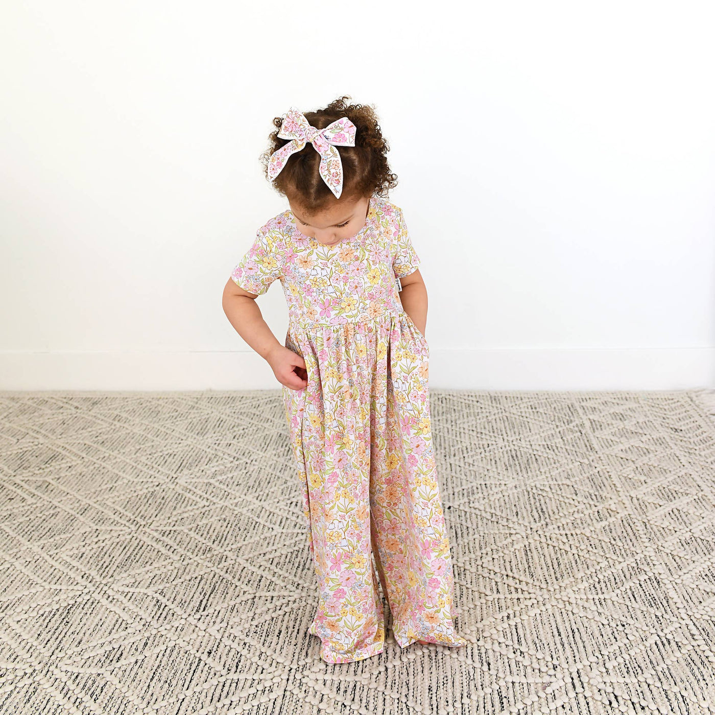 Gigi and Max: Kennedy Floral Clip Bow