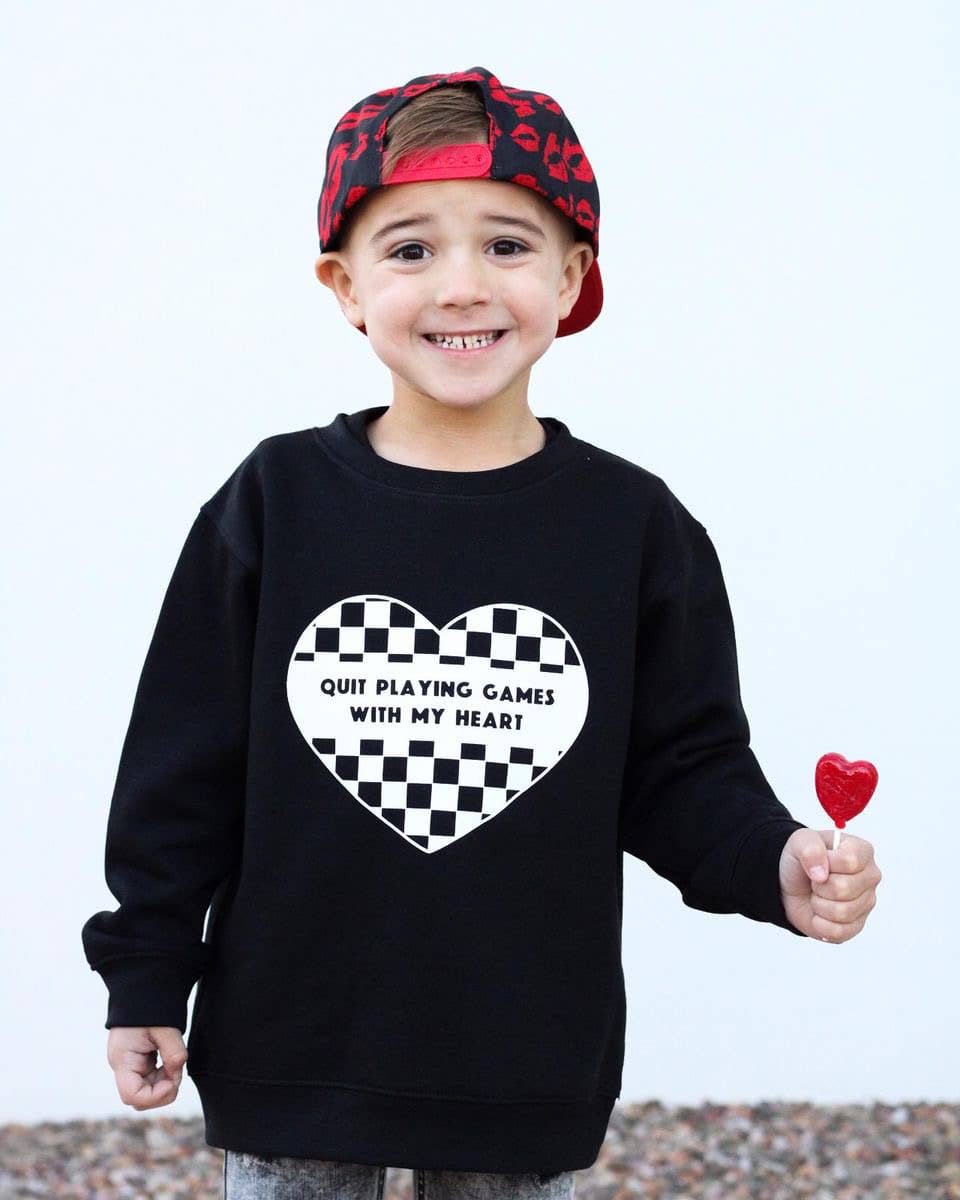 Holland Ave Sweatshirt: Quit Playing Games With My Heart