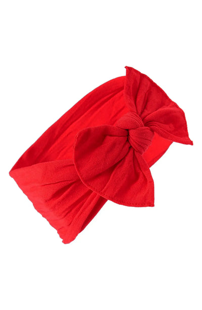 Baby Bling Bows The Knot Headwrap: Cherry Red