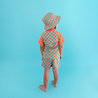 Gigi and Max Swim Shorts: Spencer Checks