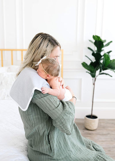 Copper Pearl Burp Cloth Set: Lennon